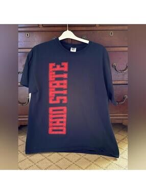 New Agenda Navy Ohio State Buckeyes short sleeved T-shirt XL